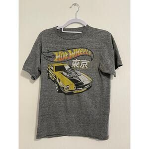 Men’s Small Mattel Hot Wheels T-Shirt Gray Short Sleeve 2022 Mattel